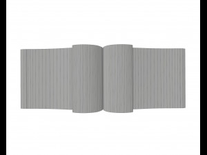 brochure opened size a5 04 Modèle 3D