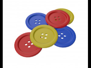 button 3D Модель