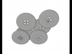 button Modelo 3D