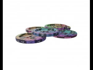button 3D Model