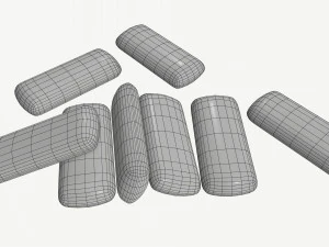 chewing gum 03 3D Model