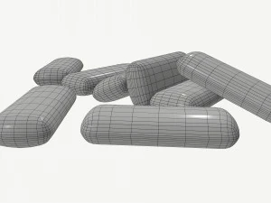 chewing gum 03 3D Model