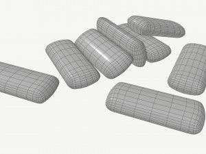 chewing gum 04 Modelo 3D