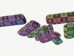 chewing gum 04 Modelo 3D