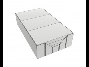 chewing gum 12 packs 3D Model
