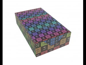 chewing gum 12 packs 3D Model