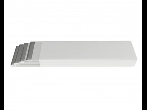 chewing gum stick opened 02 Model 3D