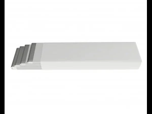 chewing gum stick opened 02 3D Model