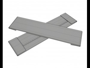 chewing gum sticks 3D Model