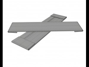 chewing gum sticks 3D Model