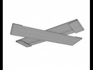 chewing gum sticks 3D Model