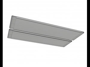 chewing gum sticks with blank label 3D Model