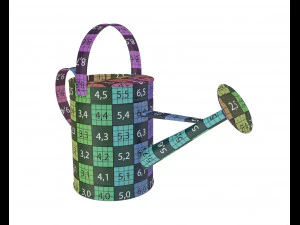funny watering can 3D Model