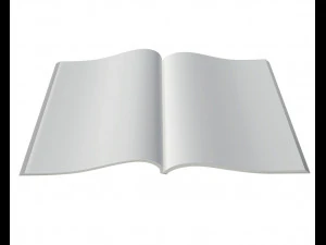magazine opened 3D Model