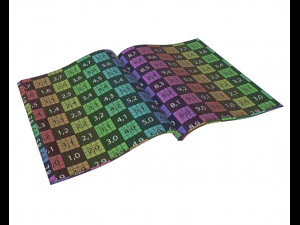 magazine opened 3D Model