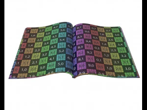 magazine opened 3D Model