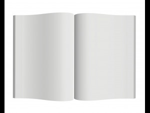 magazine opened 02 3D Модель