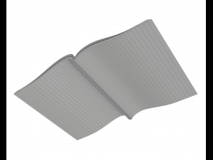 magazine opened 02 3D Модель