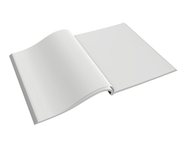 magazine opened 03 3D Модель .c4d .max .obj .3ds .fbx .stl .blend