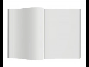 magazine opened 03 3D Model