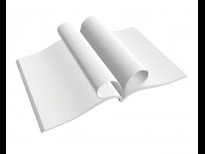 журнал відкритий 05 3D Модель