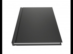 notebook closed size a6 3D 모델