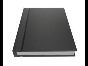 notebook closed size a8 3D-Modell