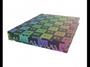 notebook closed size a8 3D-Modell
