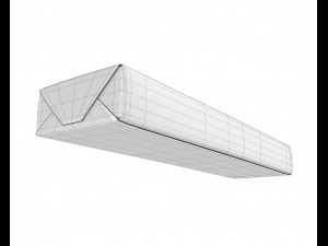 pack of chewing gum 02 Model 3D