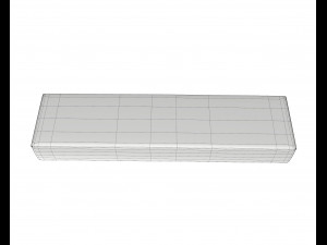 pack of chewing gum 02 Model 3D