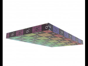 pack of chewing gum 04 3D Model