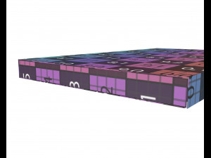 pack of chewing gum 04 3D Model