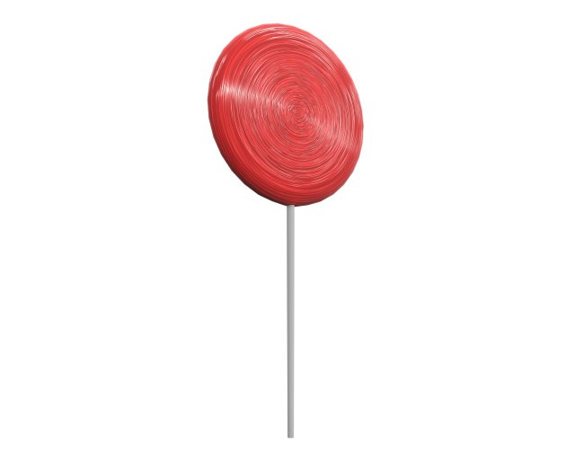 nound lollipop on stick Modello 3D .c4d .max .obj .3ds .fbx .stl .blend 