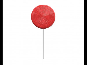 nound lollipop on stick Modello 3D