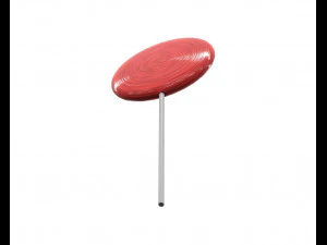 nound lollipop on stick 3D Model