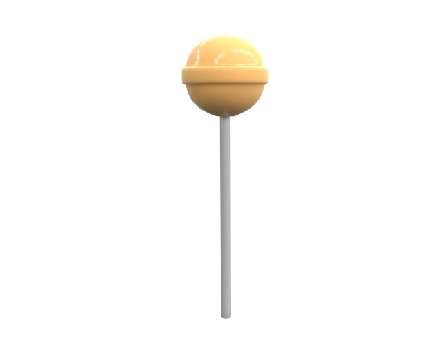 round lollipops 3Dモデル .c4d .max .obj .3ds .fbx .stl .blend 