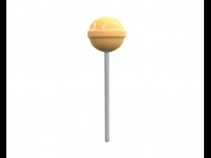 round lollipops 3D Model