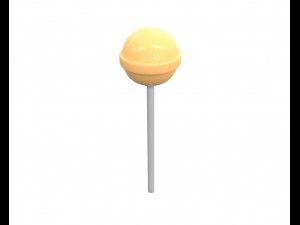 round lollipops 3Dモデル