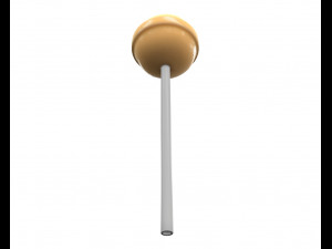 round lollipops 3Dモデル