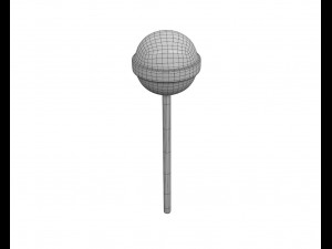 round lollipops 3Dモデル