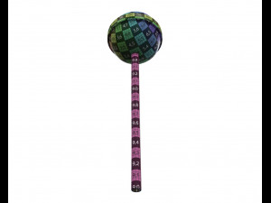 round lollipops 3Dモデル