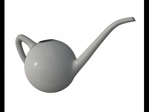 watering can plastic colored 3D Model