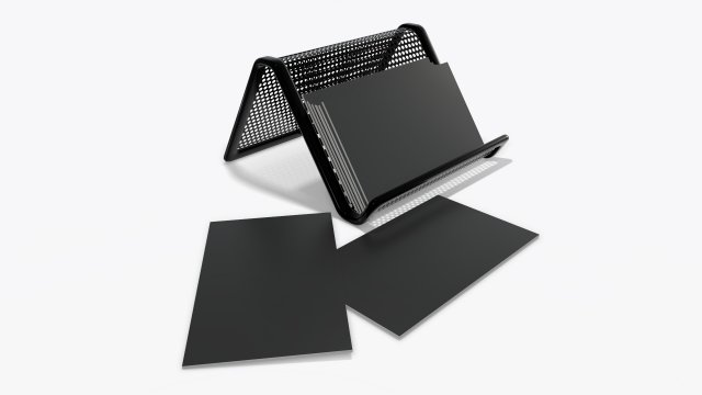 business card holder Model 3D .c4d .max .obj .3ds .fbx .stl .blend