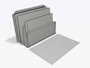 card mesh holder Model 3D