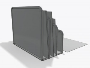 card mesh holder Model 3D