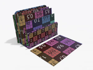 сітчастий тримач картки 3D Модель