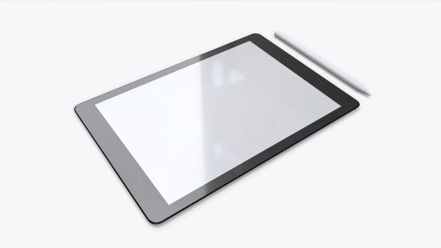 digital tablet mock up 3D मॉडल .c4d .max .obj .3ds .fbx .stl .blend 