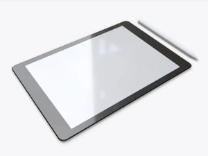 Modell eines digitalen Tablets 3D Modell