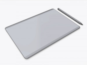 digital tablet mock up 3D मॉडल