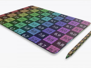 digital tablet mock up 3D मॉडल